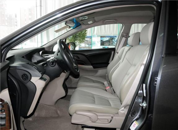 奥德赛 2014款 2.4L 舒适版 车厢座椅   前排空间