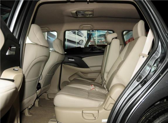 奥德赛 2014款 2.4L 精英版 车厢座椅   后排空间