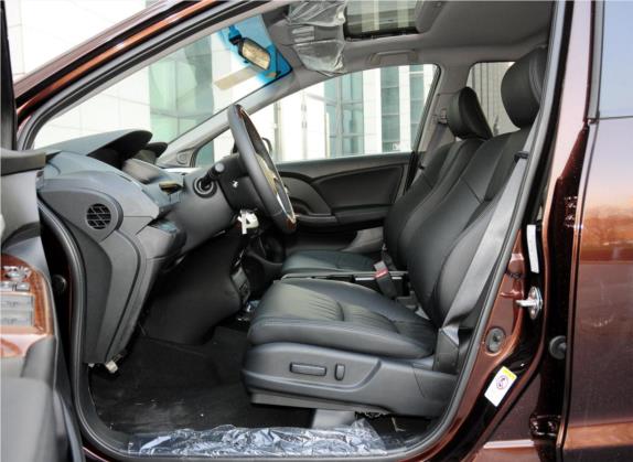 奥德赛 2014款 2.4L 豪华版 车厢座椅   前排空间