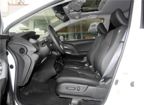 奥德赛 2014款 2.4L 运动版 车厢座椅   前排空间