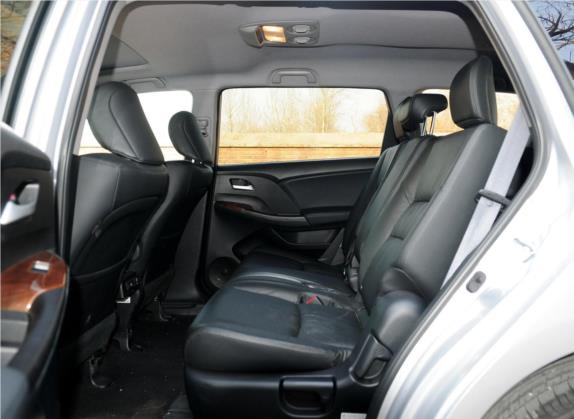 奥德赛 2014款 2.4L 明鉴领秀版 车厢座椅   后排空间