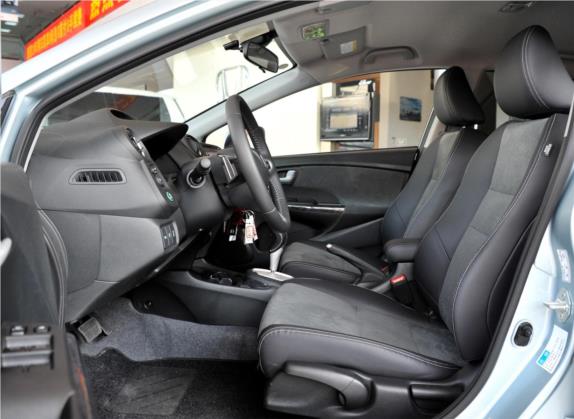 INSIGHT 2013款 1.3L 标准型 车厢座椅   前排空间