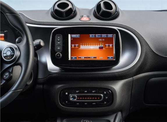 博速 smart fortwo 2017款 0.9T 硬顶BRABUS Xclusive 中控类   中控台
