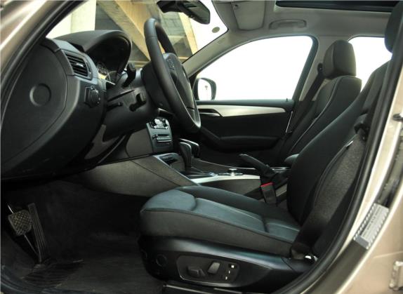 宝马X1 2012款 sDrive18i 豪华型 车厢座椅   前排空间