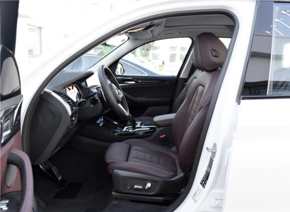 宝马X3 2018款 xDrive30i 尊享型 M运动套装 国VI 车厢座椅   前排空间
