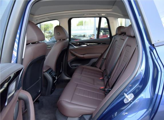 宝马X3 2019款 xDrive25i M运动套装 车厢座椅   后排空间