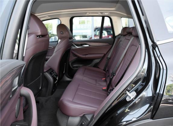 宝马X3 2019款 xDrive28i 豪华套装 车厢座椅   后排空间