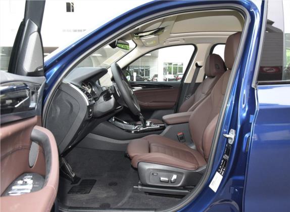 宝马X3 2019款 xDrive28i M运动套装 车厢座椅   前排空间