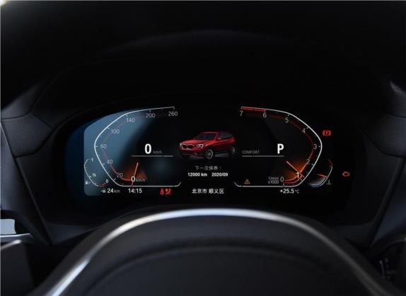 宝马X3 2020款  xDrive28i M运动套装 中控类   仪表盘