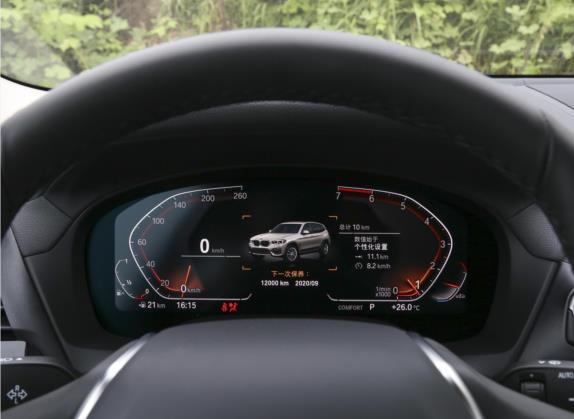 宝马X3 2021款 xDrive28i 豪华套装 中控类   仪表盘