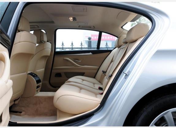 宝马5系 2011款 523Li 豪华型 车厢座椅   后排空间
