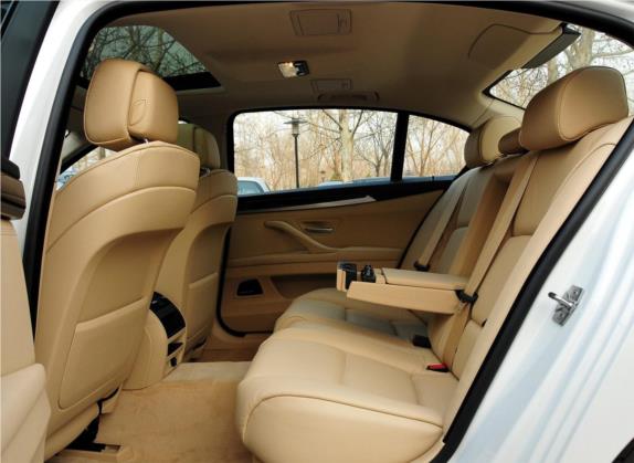 宝马5系 2012款 520Li 典雅型 车厢座椅   后排空间