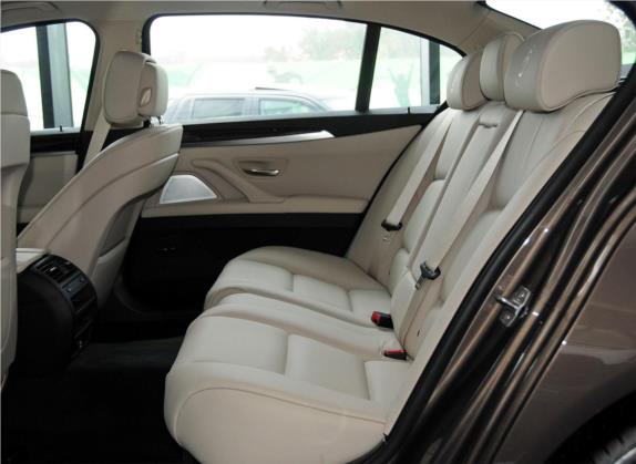 宝马5系 2013款 525Li 卓乐版 车厢座椅   后排空间