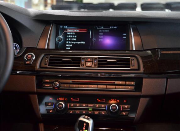 宝马5系 2014款 535Li 行政型 豪华设计套装 中控类   中控台