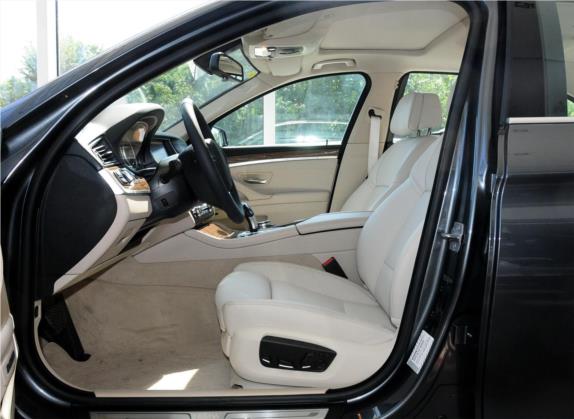 宝马5系 2014款 530Li 风尚设计套装 车厢座椅   前排空间