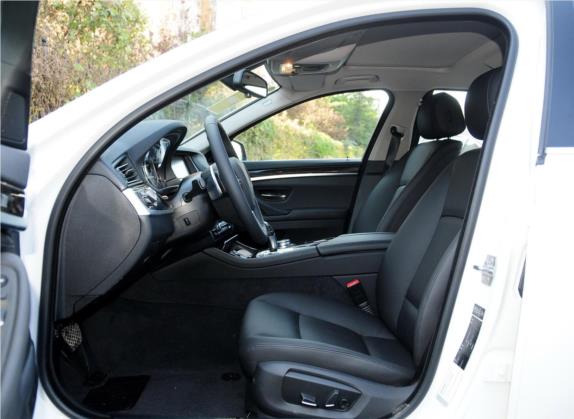 宝马5系 2014款 535Li 领先型 车厢座椅   前排空间