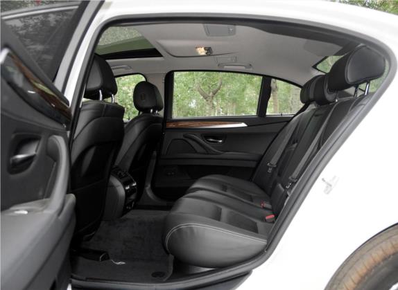 宝马5系 2014款 528Li 风尚设计套装 车厢座椅   后排空间