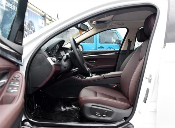宝马5系 2017款 525Li 豪华设计套装 车厢座椅   前排空间
