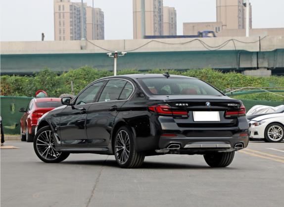 宝马5系 2021款 530Li 领先型 M运动套装 外观   斜后