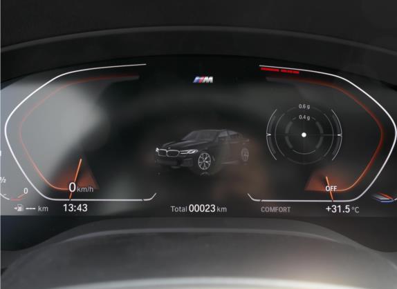 宝马5系 2021款 530Li 领先型 M运动套装 中控类   仪表盘