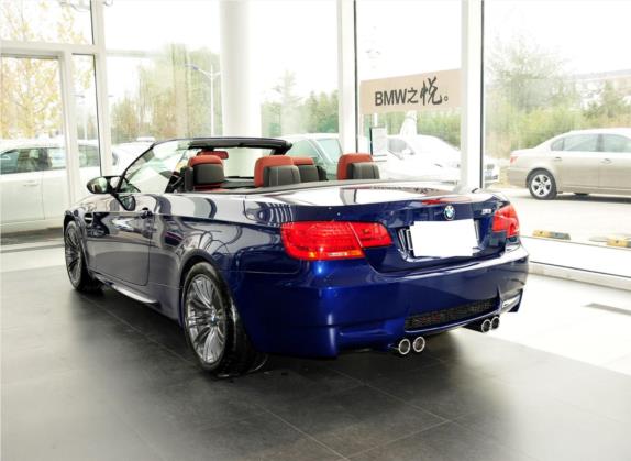 宝马M3 2009款 M3敞篷轿跑车 外观   斜后