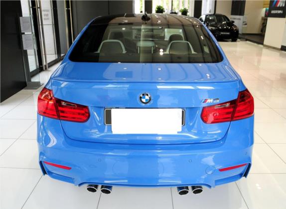 宝马M3 2014款 M3四门轿车 外观   正后