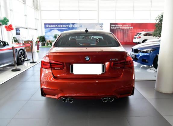 宝马M3 2016款 M3四门轿车 外观   正后