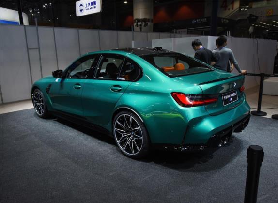 宝马M3 2021款 M3四门轿车 雷霆版 外观   斜后