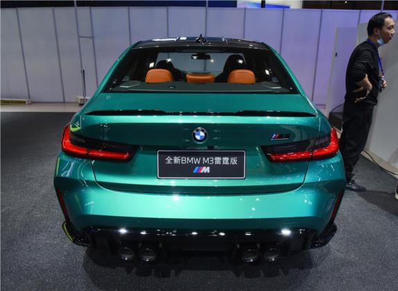 宝马M3 2021款 M3四门轿车 雷霆版 外观   正后