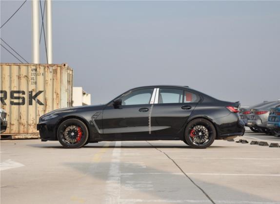 宝马M3 2023款 M3四门轿车 M xDrive 雷霆版 外观   正侧