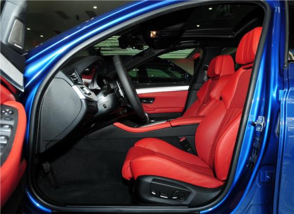 宝马M5 2014款 M5 车厢座椅   前排空间