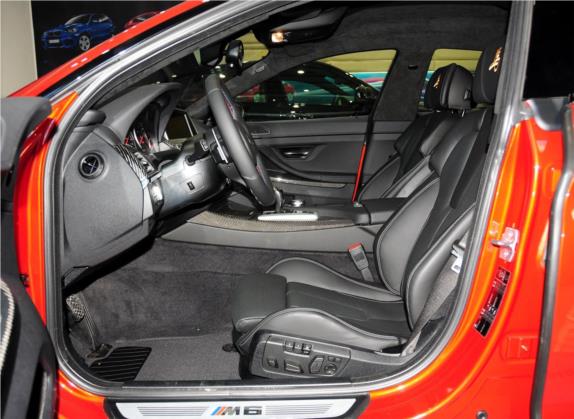 宝马M6 2014款 M6 Gran Coupe 马年限量版 车厢座椅   前排空间