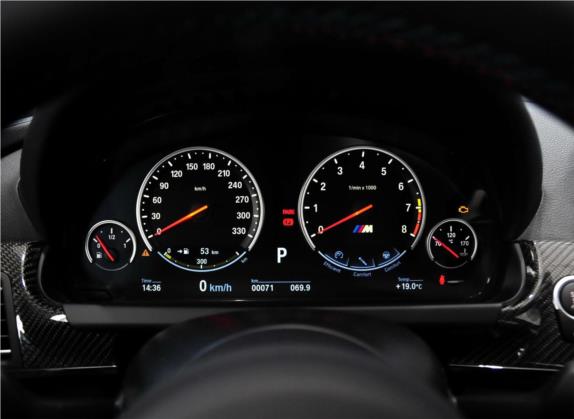 宝马M6 2014款 M6 Gran Coupe 马年限量版 中控类   仪表盘