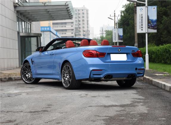 宝马M4 2017款 M4敞篷轿跑车 外观   斜后