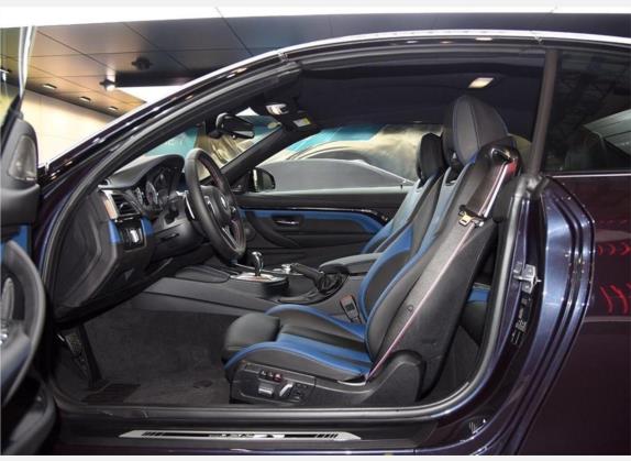 宝马M4 2018款 M4敞篷轿跑车车迷限量版 车厢座椅   前排空间