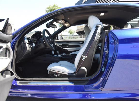 宝马M4 2019款 M4敞篷轿跑车竞速版 车厢座椅   前排空间