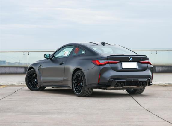宝马M4 2021款 M4双门轿跑车 M xDrive 雷霆版 外观   斜后