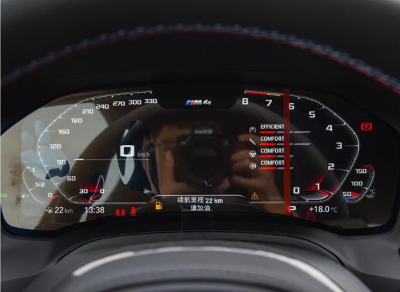 宝马M4 2021款 M4双门轿跑车 M xDrive 雷霆版 中控类   仪表盘