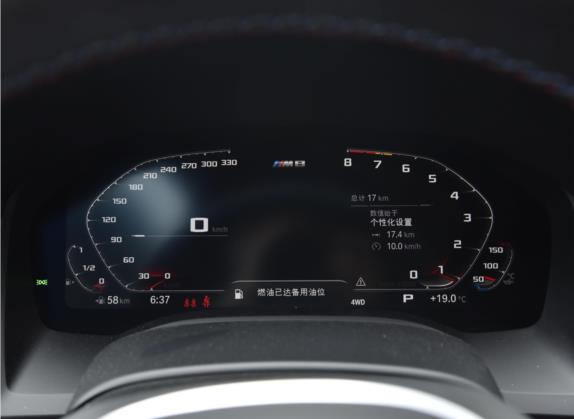 宝马M8 2022款 M8 四门轿跑车 雷霆版 中控类   仪表盘