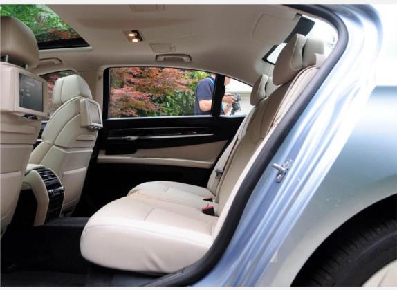 宝马7系 2010款 4.4T 混合动力版 车厢座椅   后排空间