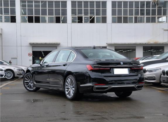 宝马7系 2019款 改款 740Li 领先型 豪华套装 外观   斜后