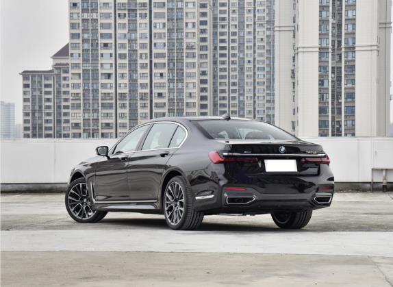 宝马7系 2021款 740Li xDrive 行政型 M运动套装 外观   斜后