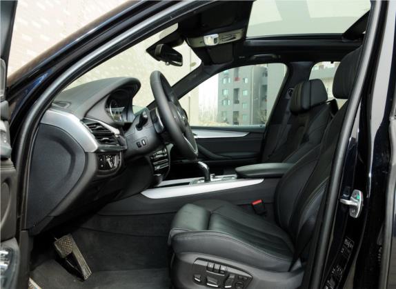 宝马X5(进口) 2014款 xDrive50i M运动型 车厢座椅   前排空间