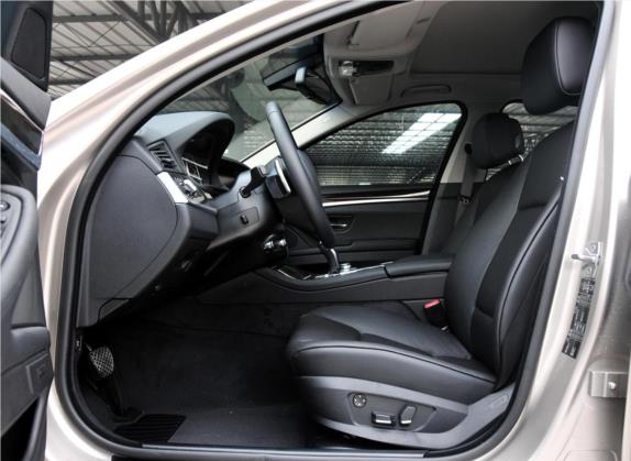 宝马5系(进口) 2011款 535i 领先运动型 车厢座椅   前排空间