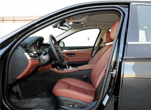 宝马5系(进口) 2012款 530i 领先型 旅行版 车厢座椅   前排空间