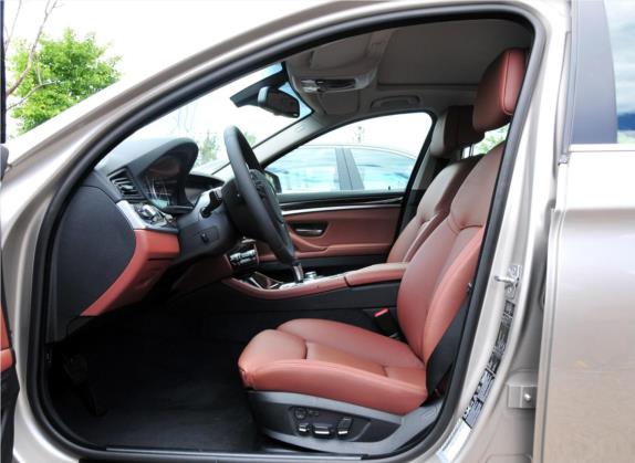 宝马5系(进口) 2012款 528i xDrive豪华型 车厢座椅   前排空间