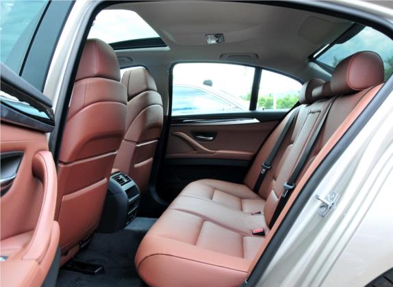 宝马5系(进口) 2012款 528i xDrive豪华型 车厢座椅   后排空间