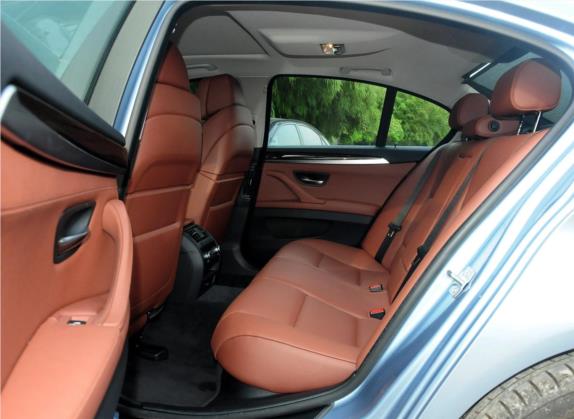 宝马5系(进口) 2013款 ActiveHybrid 5 车厢座椅   后排空间