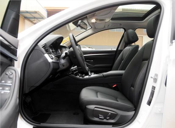 宝马5系(进口) 2014款 520i 典雅型 车厢座椅   前排空间