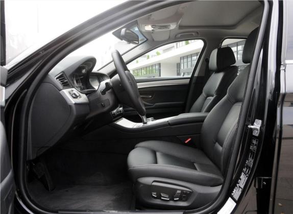 宝马5系(进口) 2014款 528i xDrive 设计套装型 车厢座椅   前排空间